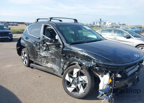 2025 Hyundai Kona Limited из США, поврежденный, VIN KM8HECA30SU258542